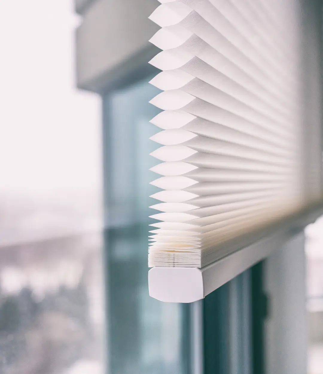 Commercial office blinds with noise-reducing benefits