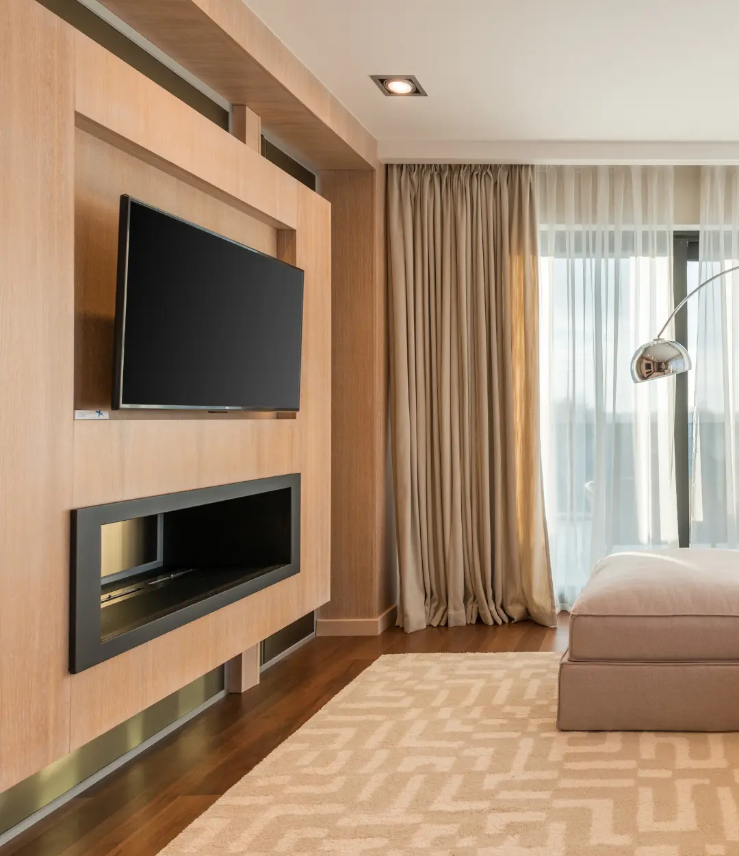 LED TV console Dubai